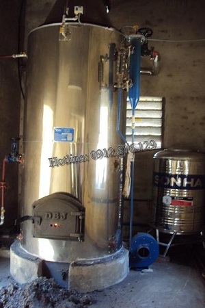 Nồi hơi đốt than công suất 500Kg