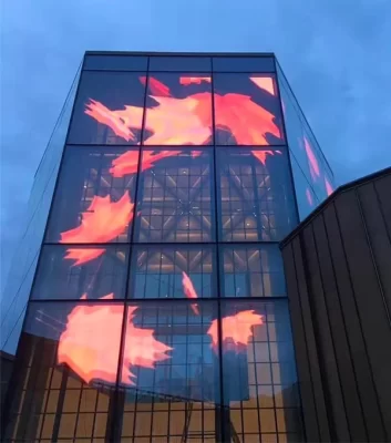 Led dán kính