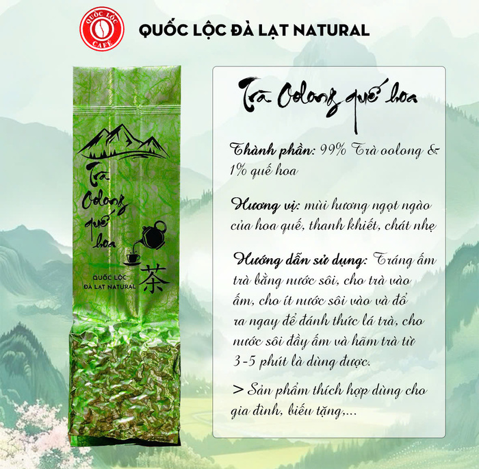 Trà olong quế hoa
