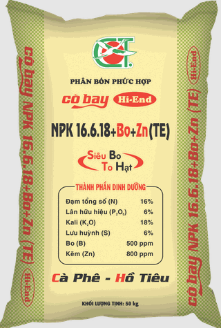 Phân hữu cơ cho tiêu