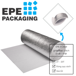 Cuộn PE Foam OPP 1 mặt