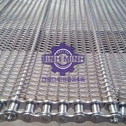 Băng tải lưới inox ngăn