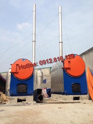 Nồi hơi đốt than công suất 4-6 tấn