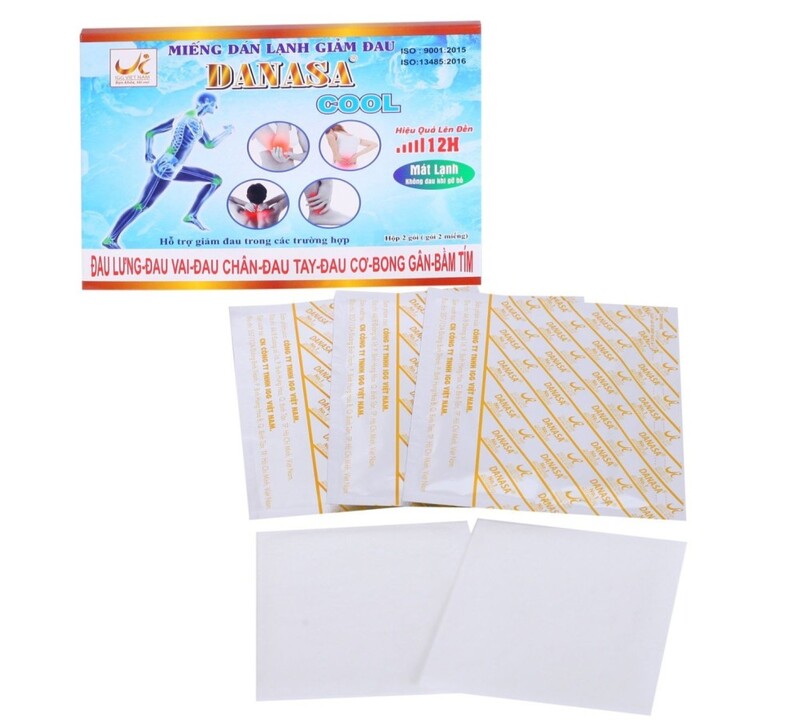 Miếng dán lạnh giảm đau Danasa