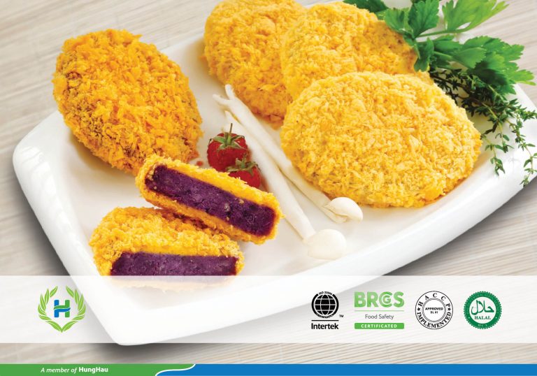 Bánh khoai lang tím tẩm bột