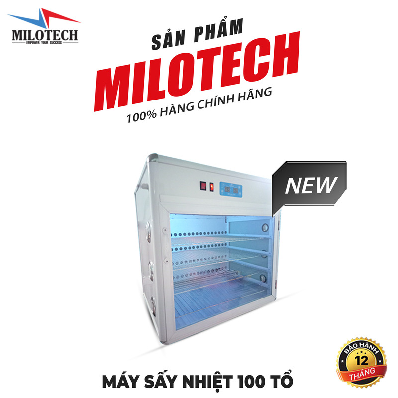 Máy sấy yến nhiệt Milotech 100 tổ
