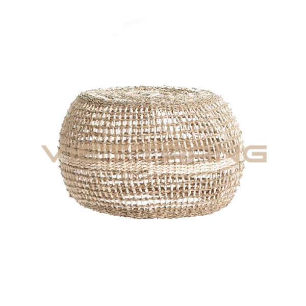 Seagrass lampshade