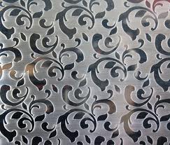 Tấm inox hoa văn
