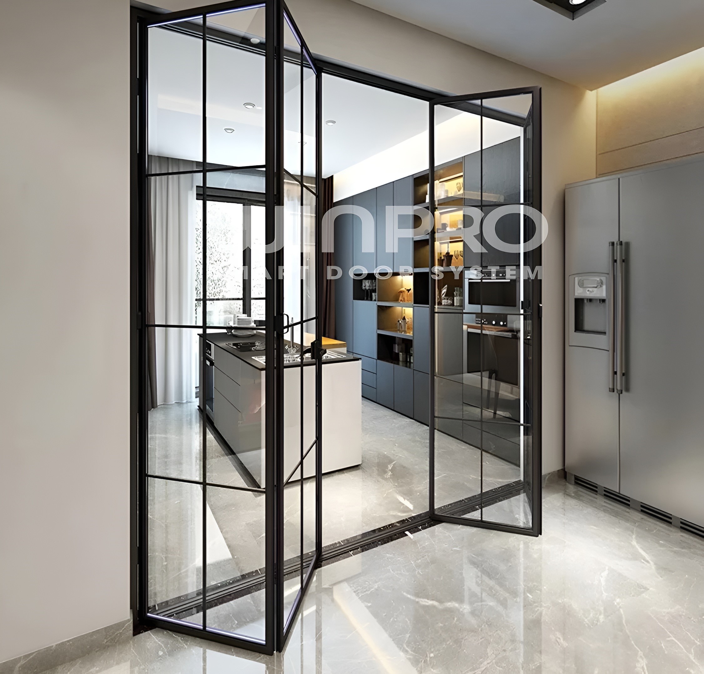 Cửa Slim xếp trượt