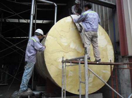 Thi công cách nhiệt lạnh cho bồn