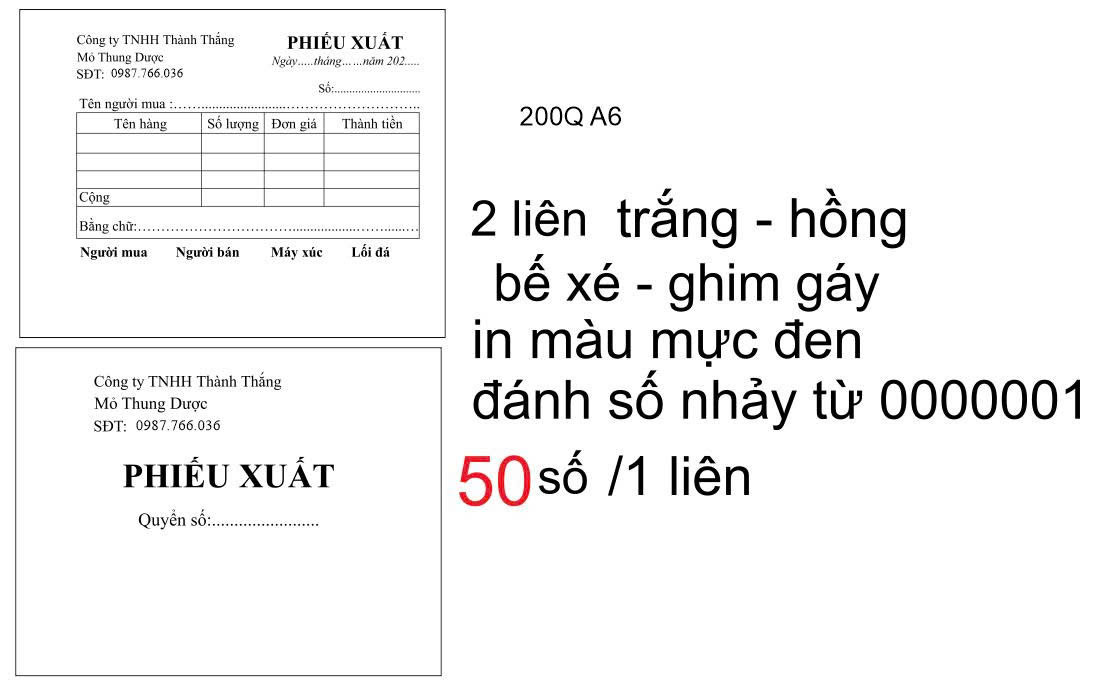 In phiếu xuất nhập kho