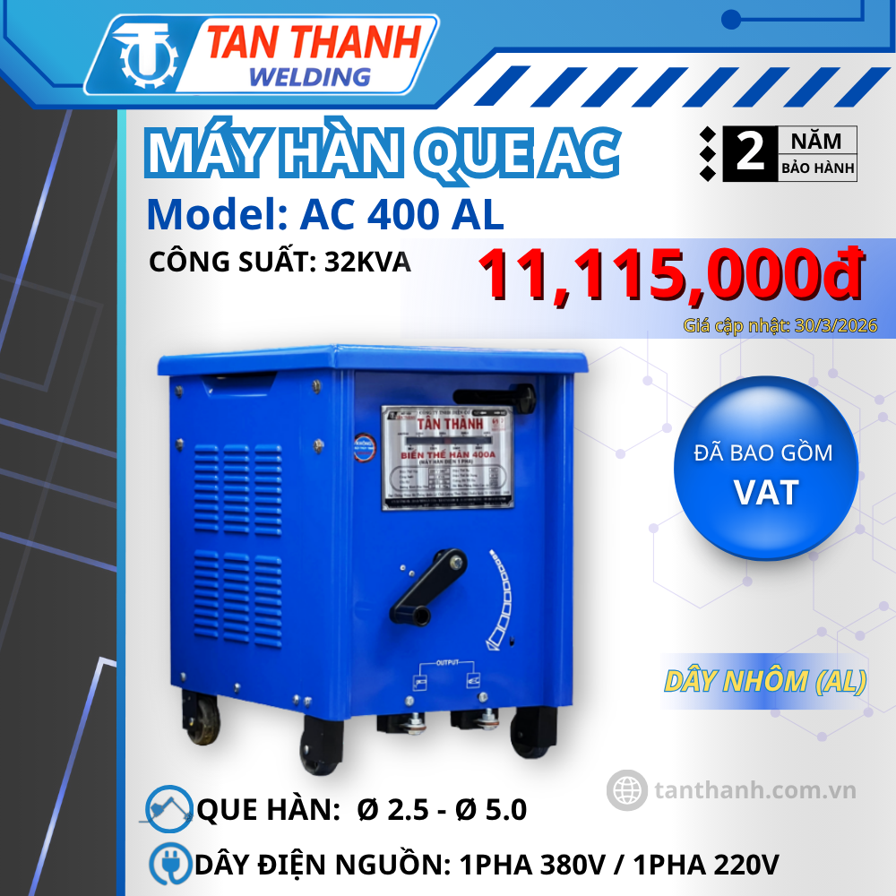 Máy hàn que AC 400AL