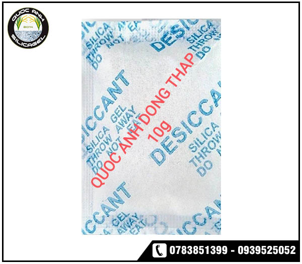 Gói hút ẩm silica gel 10g