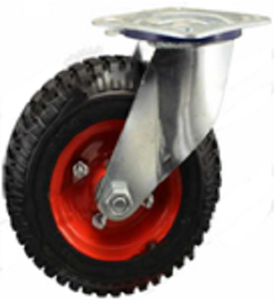 Bánh xe đẩy càng B-250-4 đỏ