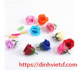 Đầu bông hoa sáp 4 lớp cánh xoắn