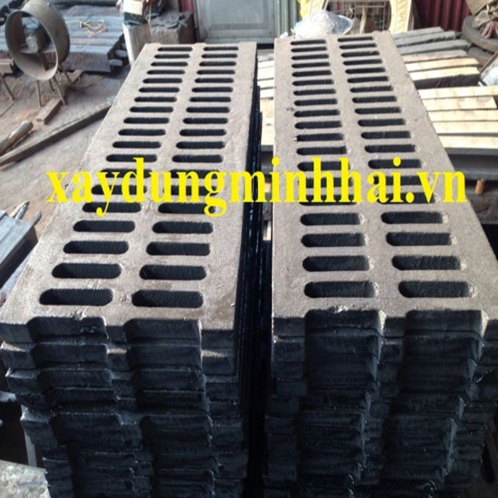 Song chắn rác gang xám