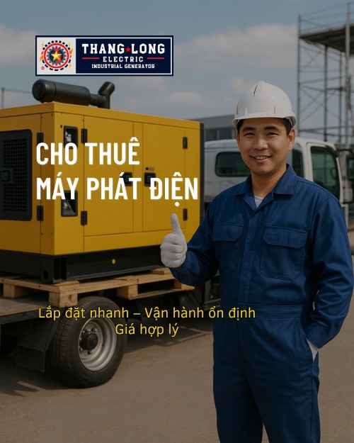 Cho thuê máy phát điện