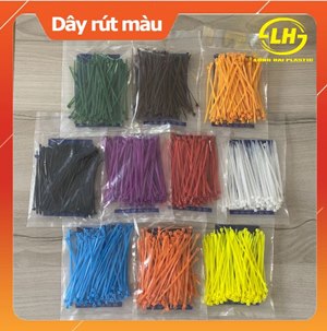 Dây Rút Nhựa Màu