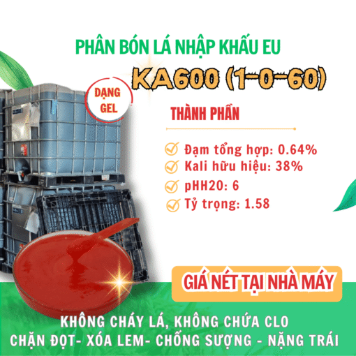 Kali hữu cơ nhập khẩu
