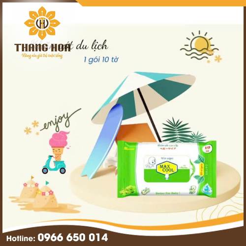 Khăn ướt du lịch MaxCool