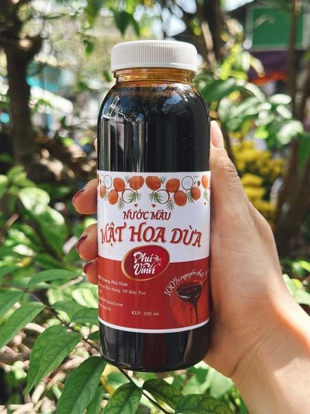 Nước màu mật hoa dừa