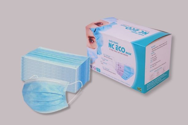 Hộp giấy đựng khẩu trang