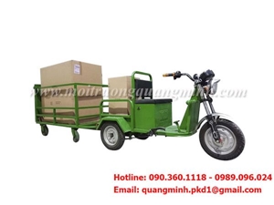 Xe Gom Rác Chạy Điện 3 Bánh