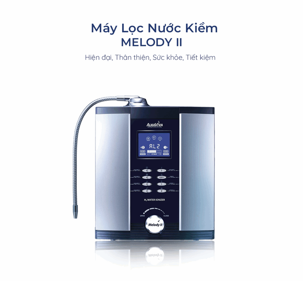 Máy lọc nước điện giải Melody H2