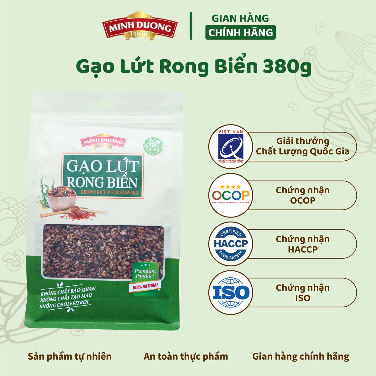 Gạo lứt rong biển