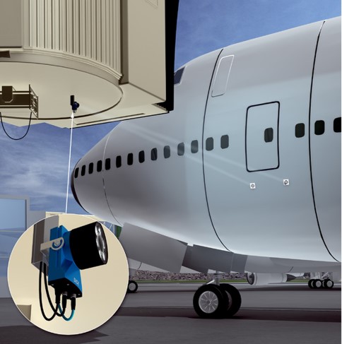 Thiết bị hỗ trợ mặt đất gắn vào máy bay