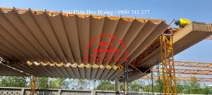 Mái Xếp Lượn Sóng