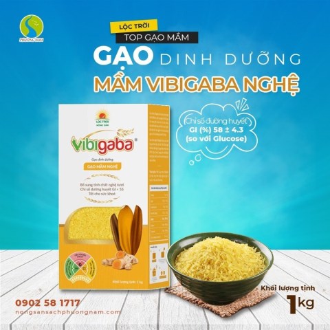 Gạo mầm VIBIGABA Nghệ