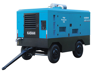 Máy Nén Khí Di Động Động Cơ Dầu Áp Lực Cao