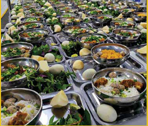 Suất ăn công nghiệp cho khu chế xuất