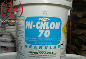 Ca(OCL)2- Calcium hypochloride