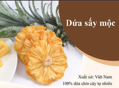 Dứa sấy mộc