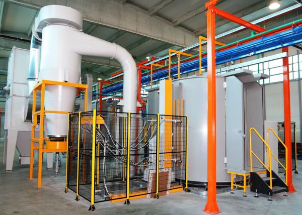 Thiết kế, lắp đặt dây chuyền sơn tĩnh điện