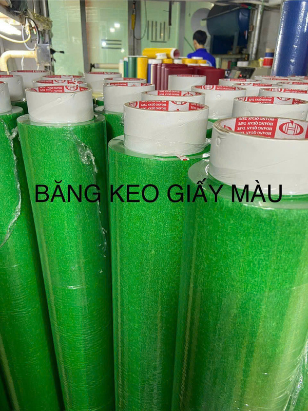 Băng keo giấy màu