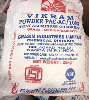 Poly Aluminium Chloride PAC