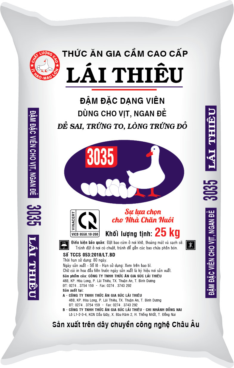 Thức ăn cho vịt đẻ