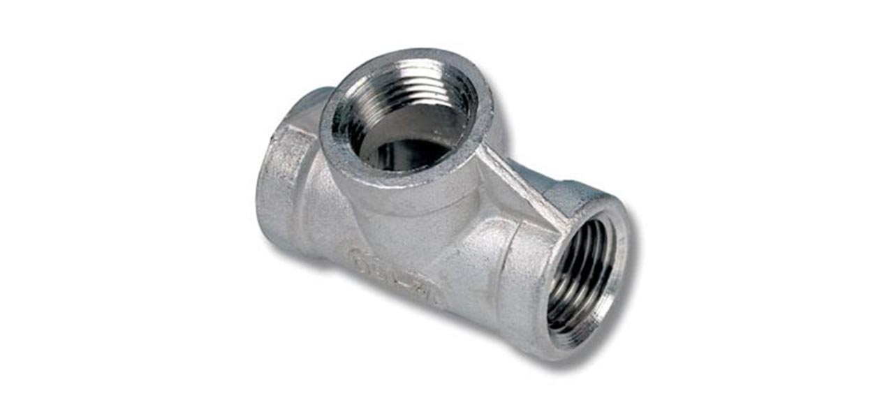 Tê inox