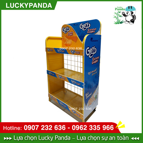 Kệ sắt quảng cáo