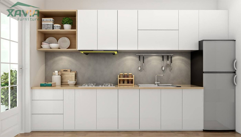 Tủ bếp gỗ công nghiệp MDF