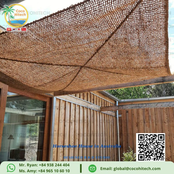 Lưới che nắng xơ dừa