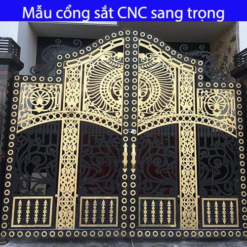 Gia công cắt laser cổng sắt