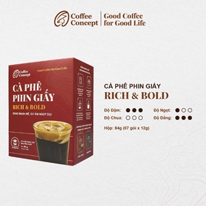 Cà Phê Phin Giấy Rich&Bold - Rich&Bold Drip-bag Coffee