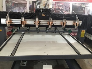 Máy đục tượng gỗ 6 đầu khắc