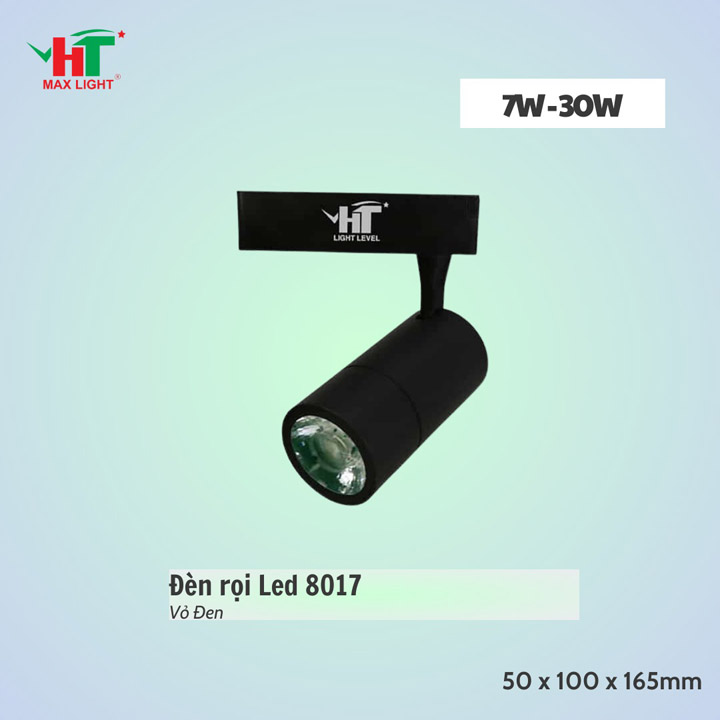 Đèn Rọi Ray 8017 Vỏ Đen