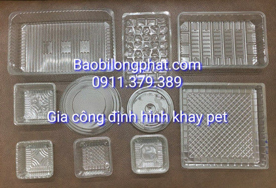 Gia công khay PET