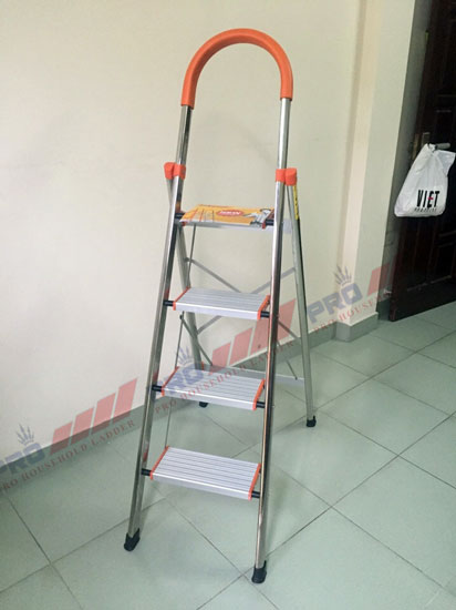 Thang Inox bản to Pro 4 bậc